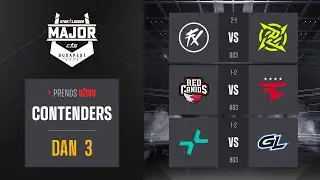 StarLadder Budapest Major 2025 - Stage 1 - Fluxo vs NiP | FaZe Clan vs Red Canids | PARIVISION vs GL