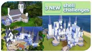 🦊 3 COTTAGE LIVING SHELL CHALLENGES! 🦊 | Sims 4
