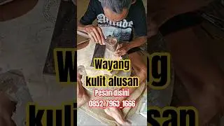 Wayang kulit alusan bisa pesan disini #wayang #wayangkulit #wayangjawa #wayangviral #dalang #lucu