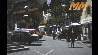Hallstatt Austria Holiday 1970s old cine film 305