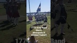 Colonial Band March! #army #history #vintage #love #band #music #fashion #fyp #usa #america #england