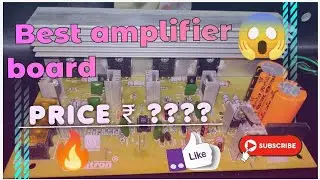 BEST AMPLIFIER BOARD UNDER ₹1??? | 1200 WATT STEREO BOARD/TOSHIBA 2SC5200/2SA1943