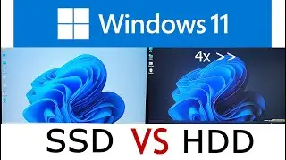 SSD VS HDD WINDOWS 11 boot time test #ssd #hdd #Nvme