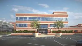 Fly-through of Marion Anderson Hall