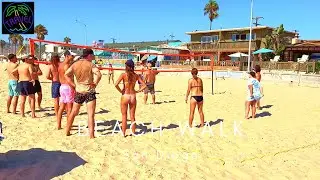 🇺🇸 Beach Walk in San Diego SUMMER 2022
