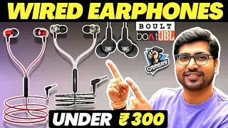 [TOP 2]🔥Best Wired Earphones Under ₹300🔥Best Wired Earphones 2026🎧Boult & boAt