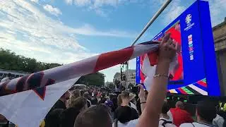 DJs from Spain and England on Stage at Euro2024 Party in Berlin