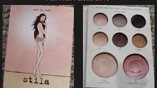 Pan That Palette 2016 | Intro [Stila Not So Nude]