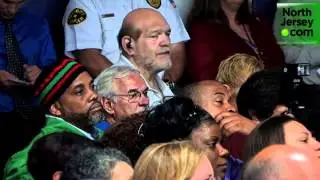 Rallying for Malik Williams at Christie Town Hall