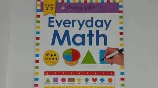 Everyday Math Wipe Clean Workbook With Pen (Priddy Learning)