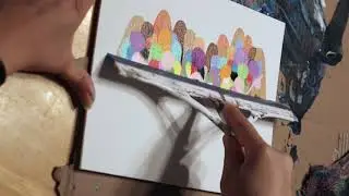 Bright, Colorful Abstract Painting | The Art of Jaleh
