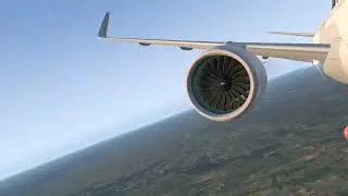 real pw1100g engine sound airbus a321neo X-plane 11