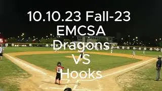 10.10.23 Fall-23 CP EMCSA Dragons VS Hooks