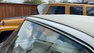 1979 Super beetle top restoration