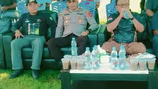 Upacara Hut Satpam di hadiri kapolsek bengalon