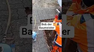Bei wem verzweifelt sogar #BobderBaumeister ?#Glasfaser #Tiefbau #Lustig #Handwerker