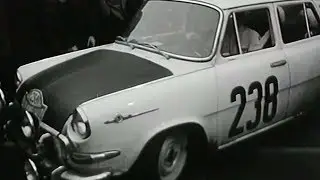 Rallye Monte Carlo prech&aacute;dza cez ČSSR (1968)
