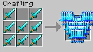 Minecraft UHC but you can craft 