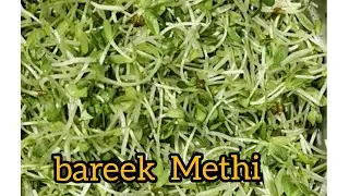 Healthy Choti Methi Sabzi | Quick & Easy 