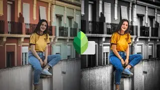 Snapseed New Darkmode Portait /DarkTone Effect Editing Snapseed Tutorial