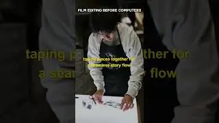 HOW WERE FILMS EDITED BEFORE COMPUTERS #filmmaking #filmeducation #filmediting