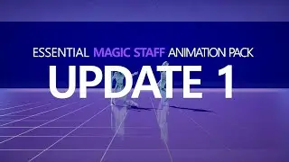 Essential Magic Staff Animation Pack - Update 1