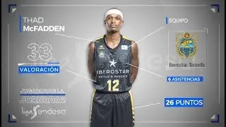 Thad McFadden, Jugador de la Jornada 2 I Liga Endesa