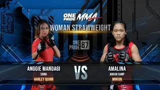 ANGGIE MANDAGI VS AMALINA | FULL FIGHT ONE PRIDE MMA