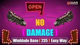 War Commander | Twinblade Base ( 235 ) | Easy Way | No Damage