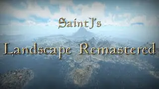 SaintJ's Morrowind Landscape Remastered: OpenMW 0.49 PBR Textures Showcase, 2025