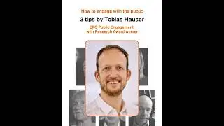 3 #scicomm tips for sensitive topics from Tobias Hauser
