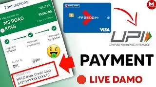 UPI Payment with Credit card on Paytm | Credit Card se upi payment kaise kare