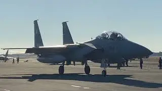 令和7年度百里基地航空祭　小松のイーグルが帰投します🛫カッコ良過ぎて鼻血が出そう😍👍💓💖