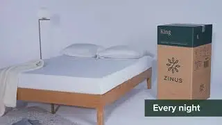 Memory Foam Mattress by Zinus - 12 Inch Green Tea infused (Bed in a Box)