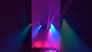 Dame Un Grr Custom Lasershow 🎉 #lightshow #soundswitch