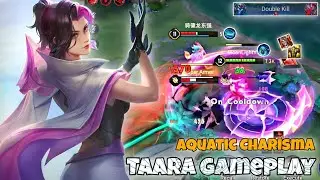 Taara Slayer Lane Pro Gameplay | Aquatic Charisma Skin | Arena of Valor Liên Quân mobile CoT