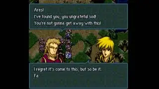 Fire Emblem 4 - Ares Vs Jabarro Conversation