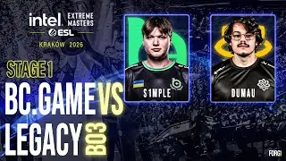 BC.GAME vs LEGACY || IEM Krakow 2026 || STAGE 1 || BO3 || HIGHLIGHTS