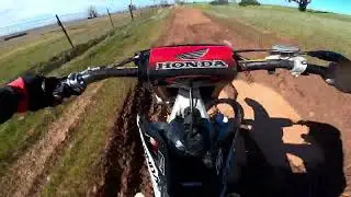 Dirt Biking around the trails at Prairie City
