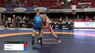 97 Kg Semifinal Eric Twohey Minnesota Storm Vs Daniel Miller Marines