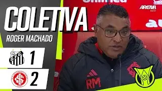 COLETIVA ROGER MACHADO | AO VIVO | Santos x Internacional - Brasileir&atilde;o 2025
