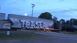 Huge CSX Q620 in Lacona NY... 9-8-2020