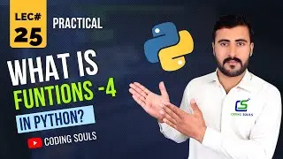 Function in Python-4| How Function works | Python for beginners | Lec 25 D