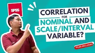 Correlation for nominal and scale variable using Eta Coefficient in SPSS
