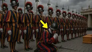Swiss Guard Dropped His Weapon at Pope Francis&rsquo; Funeral &mdash; What He Did After Made Everyone Cry