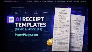 Creating Authentic Receipt Photos with AI | PaperPlugg Tutorial
