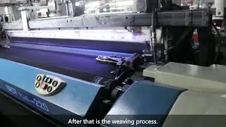 Denim Fabric Weaving Process In China| Weaving How To Make Fabric | Export Quality