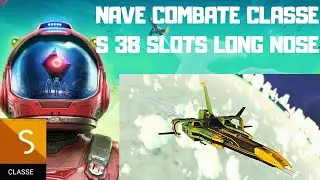 NAVE COMBATE CLASSE S 38 SLOTS VERDE/AMARELA NO MAN'S SKY BEYOND