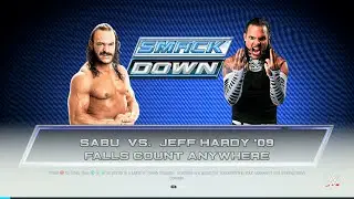 WWE 2K25 FULL MATCH - Sabu vs. Jeff Hardy - The Ultimate Showdown!