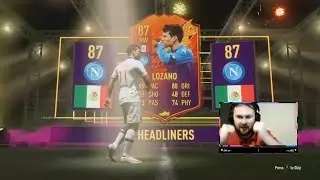 INSANE HEADLINER PULLED LOZANO! 25 Plus upgrade packs, Rewards, 84Plus player pick and 86 Fut champs